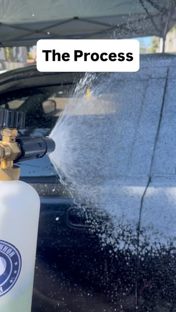 Foam-cannon hand wash
